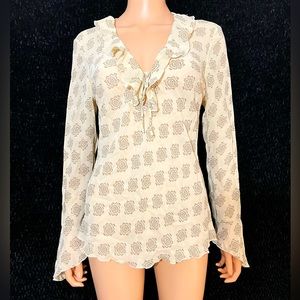 Ruffled Collar Blouse SZ-10 (UEC)